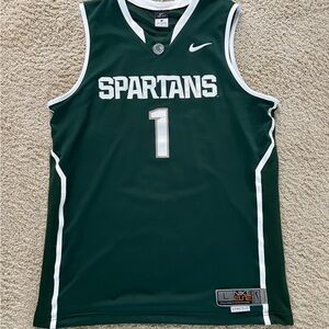Nike Michigan State Spartans basketball jersey Large